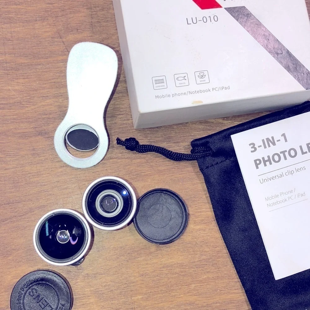 LuxSure photo lens for cell phone, notebook, iPad